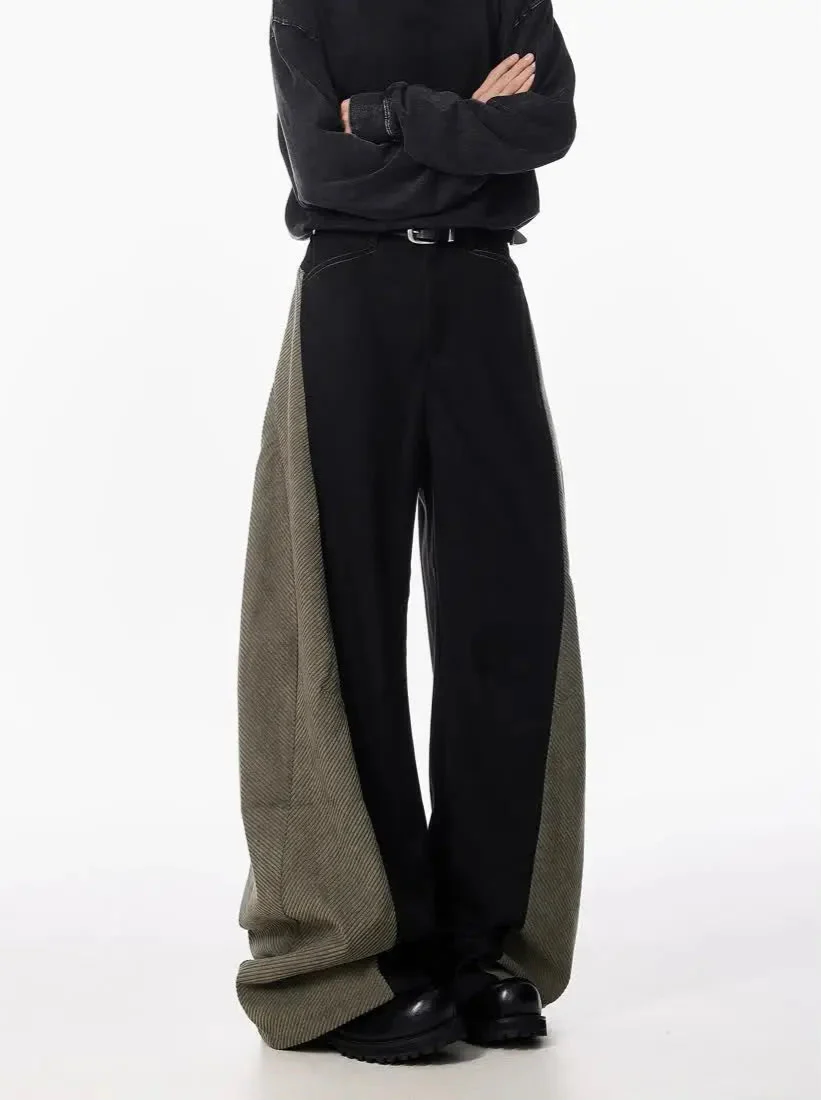 Stylish Vintage American Style Wide Leg Pants