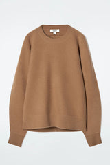 Ethereal Spring Style Reversible Crew Neck Sweater