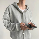 Cool Comfort Cozy Korean Zipper Sweatshirts