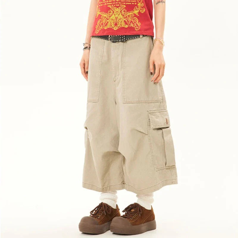 American Retro Summer Denim Jorts