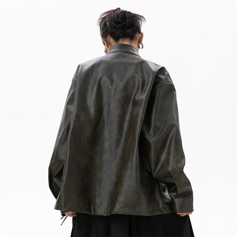 Women Authentic Sheepskin Leather Jacket