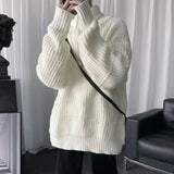 Gemütlicher koreanischer Rollkragenpullover