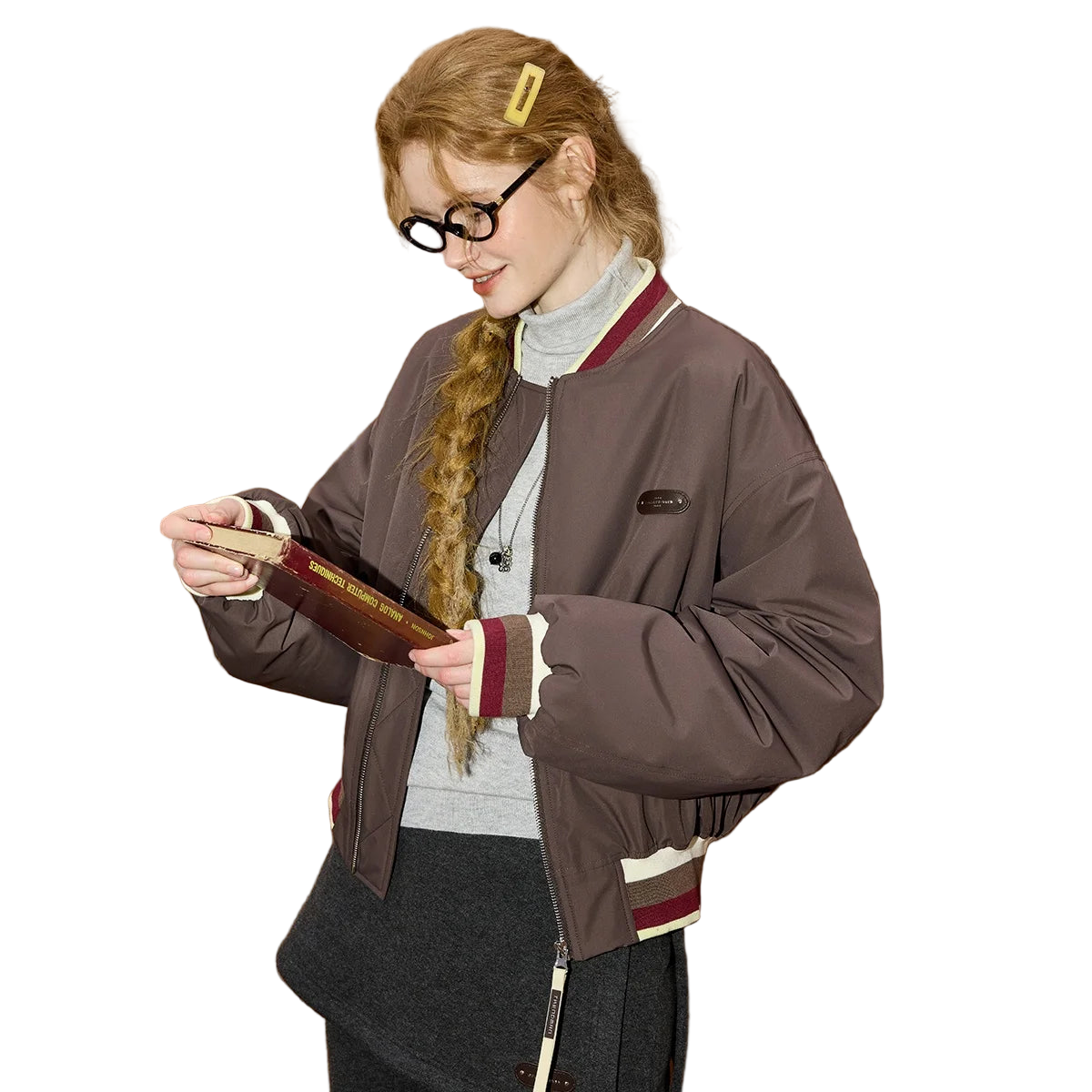 Vintage Quilted Women’s Varsity Jacket