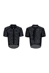 Strick-T-Shirt mit Bindedetail 