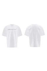 Spine Pleated Heavyweight Tee 