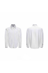 Striped Colorblock Layered Shirt