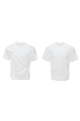 Knitterfreies, kastenförmiges T-Shirt 