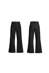 Bestickte ausgestellte Kleiderhose 