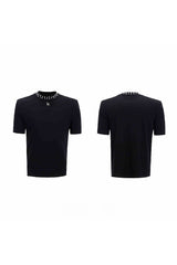 Modal Strassperlen-T-Shirt 