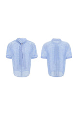 Strick-T-Shirt mit Bindedetail 