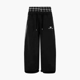 American Retro College Style Loose Sweatpants