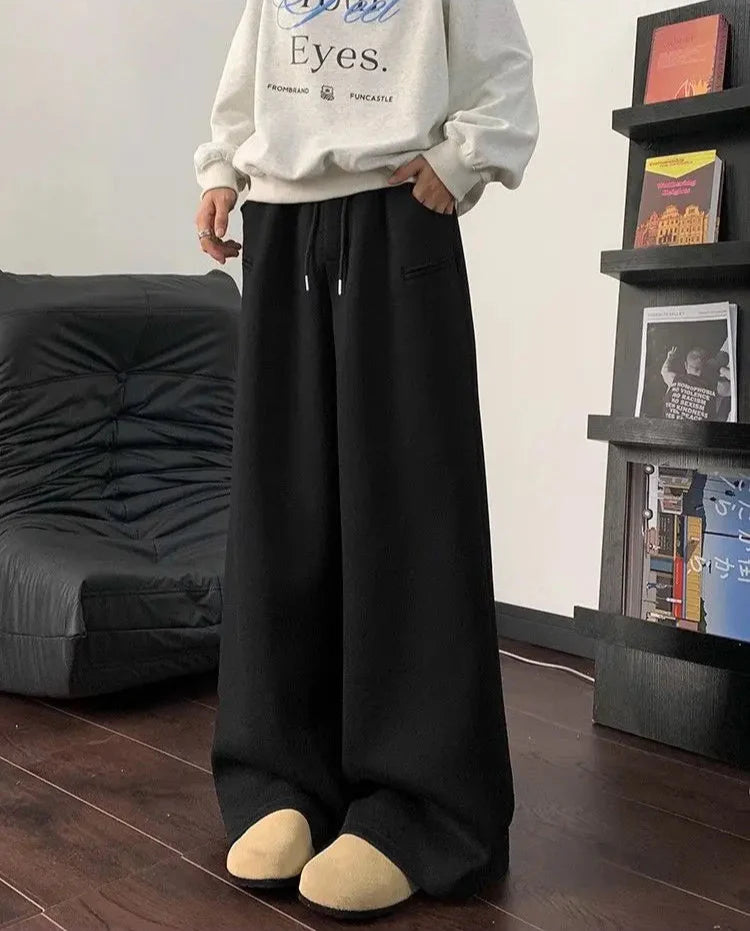 Men's Casual Thickened Velvet Winter Sweatpants