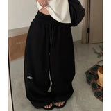 Vintage Oversized Casual Y2K Wide-Leg Pants