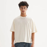 Vintage Oversized Drop Shoulder Cotton T-Shirt