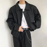 Veste bomber décontractée britannique pour homme