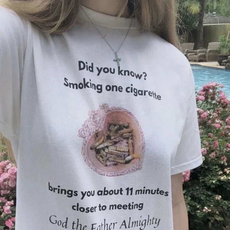 Anti-Smoking Awareness T-shirt