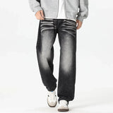 Essential Streetwear Loose Fit Wide Leg Jeans