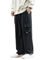 Wide-Leg Cargo Pants