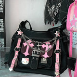 Gothic Charm Hello Kitty Handbag