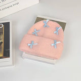 Rabbit Fur Knitted Beanie