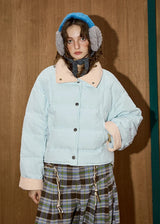 Y2K Stilvolle, leichte Steppjacke