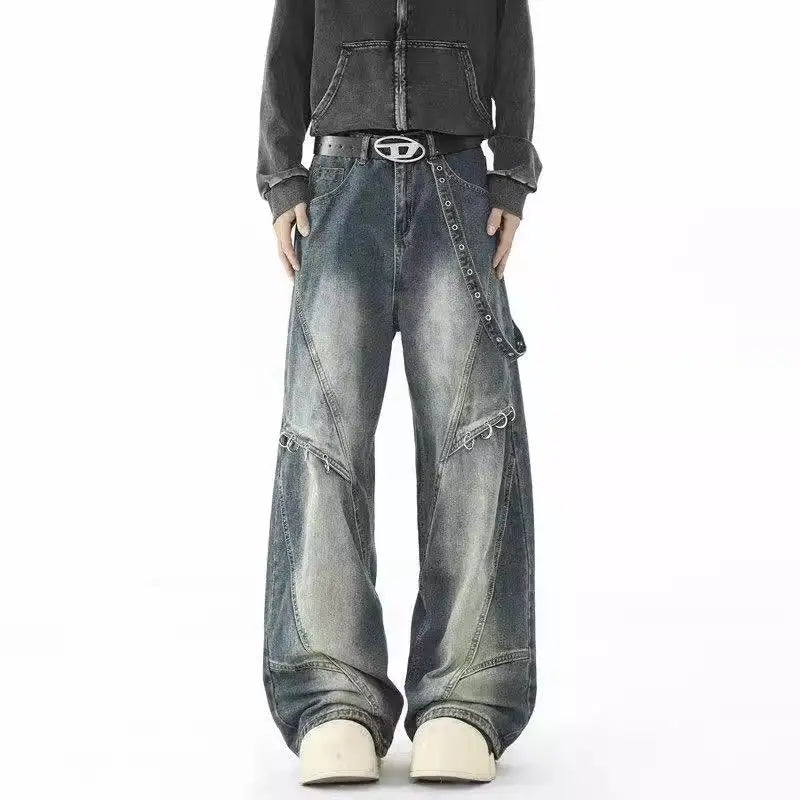 Autumn Hip Hop High Street Jeans