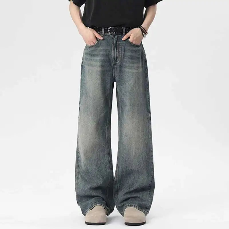 American High Street Style Whisker Jeans