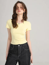 Slim-Fit-T-Shirt für Damen