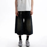 Vintage Washed Soft Touch Straight Denim Jeans