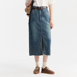Straight-Cut Summer Skirt