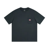 Japanese Style Embroidered Pocket T-Shirt