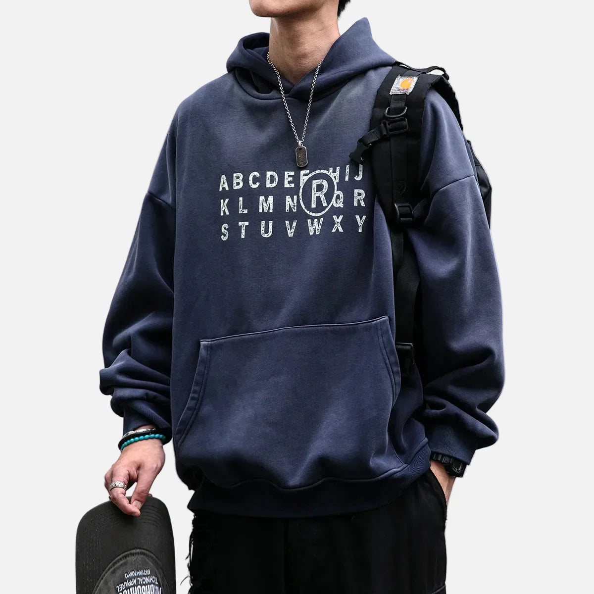 Breathable Oversized Thick Fleece Hoodie