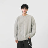 Cardigan chic en maille côtelée boutonnée sur le devant