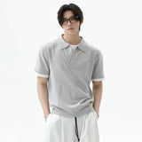 Cleanfit Polo-Shirt mit kontrastfarbenem Revers