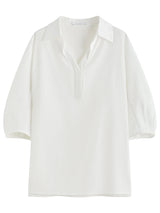 Chemise d'été légère en lin pour femme