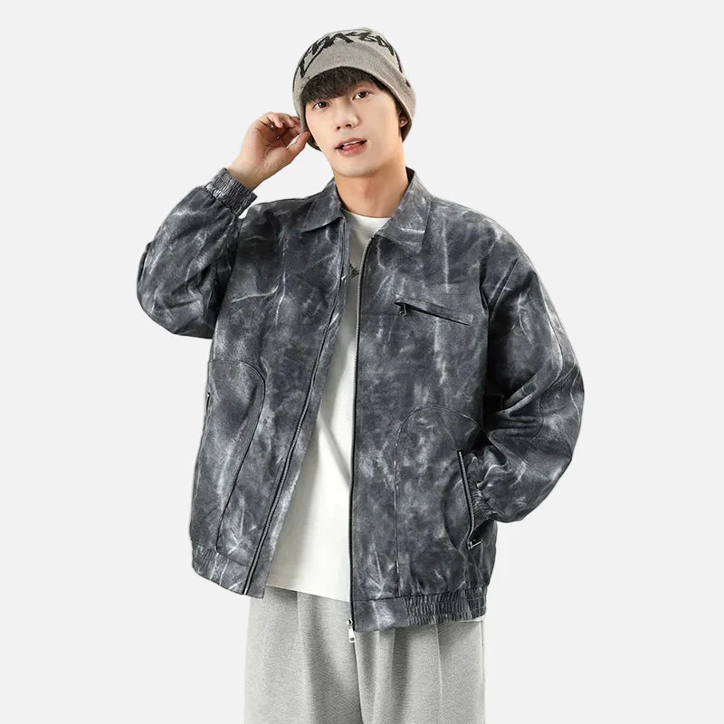 Waterproof Camo Stand Collar Leisure Jacket