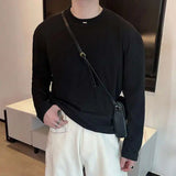 Koreanischer, lockerer Langarmpullover