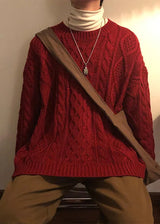 Cozy Christmas Cable Knit Sweater