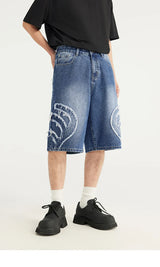 Denim Patchwork Jorts