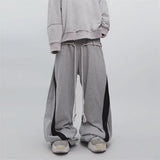 Coole Hip-Hop-Jogginghose mit Farbblockmuster