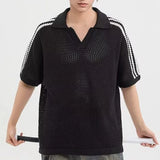 Polo ample respirant de style américain