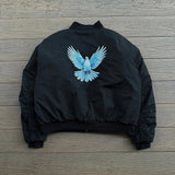 Veste de baseball rétro haut de gamme brodée