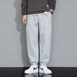 Fashionable Elastic Waist Drawstring Sweatpants