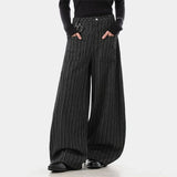 American Old Money Style Loose Suit Pants