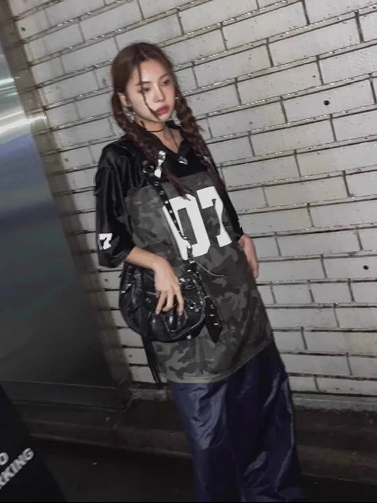 Women's Urban Camo Sports T-shirt