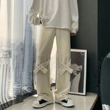 Streetwear-Cord-Cargohosen im japanischen Stil