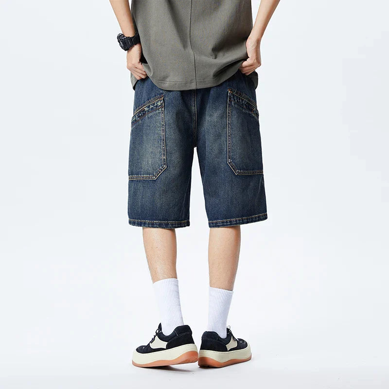 Hot Day Hero Wide Loose Denim Short