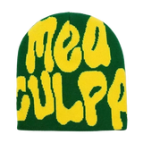 Knitted Letter Print Beanie