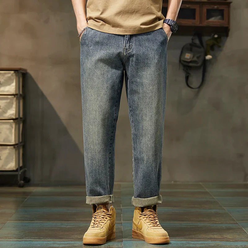 Y2K Versatile Loose Fit Straight Leg Jeans