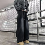 Y2K Distressed Loose Fit Jeans im amerikanischen Stil